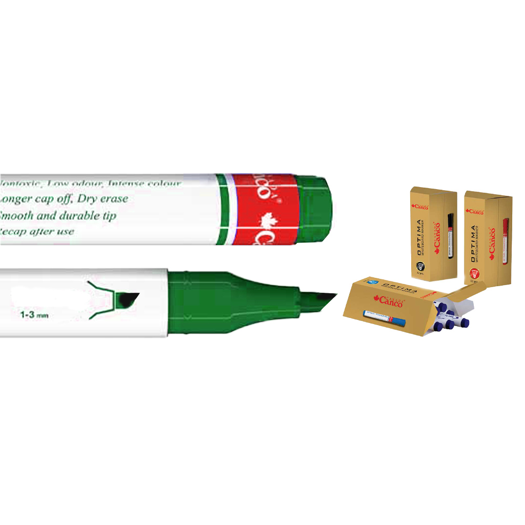 ماژیک وایت بُرد اُپتیما – تخت – سبز