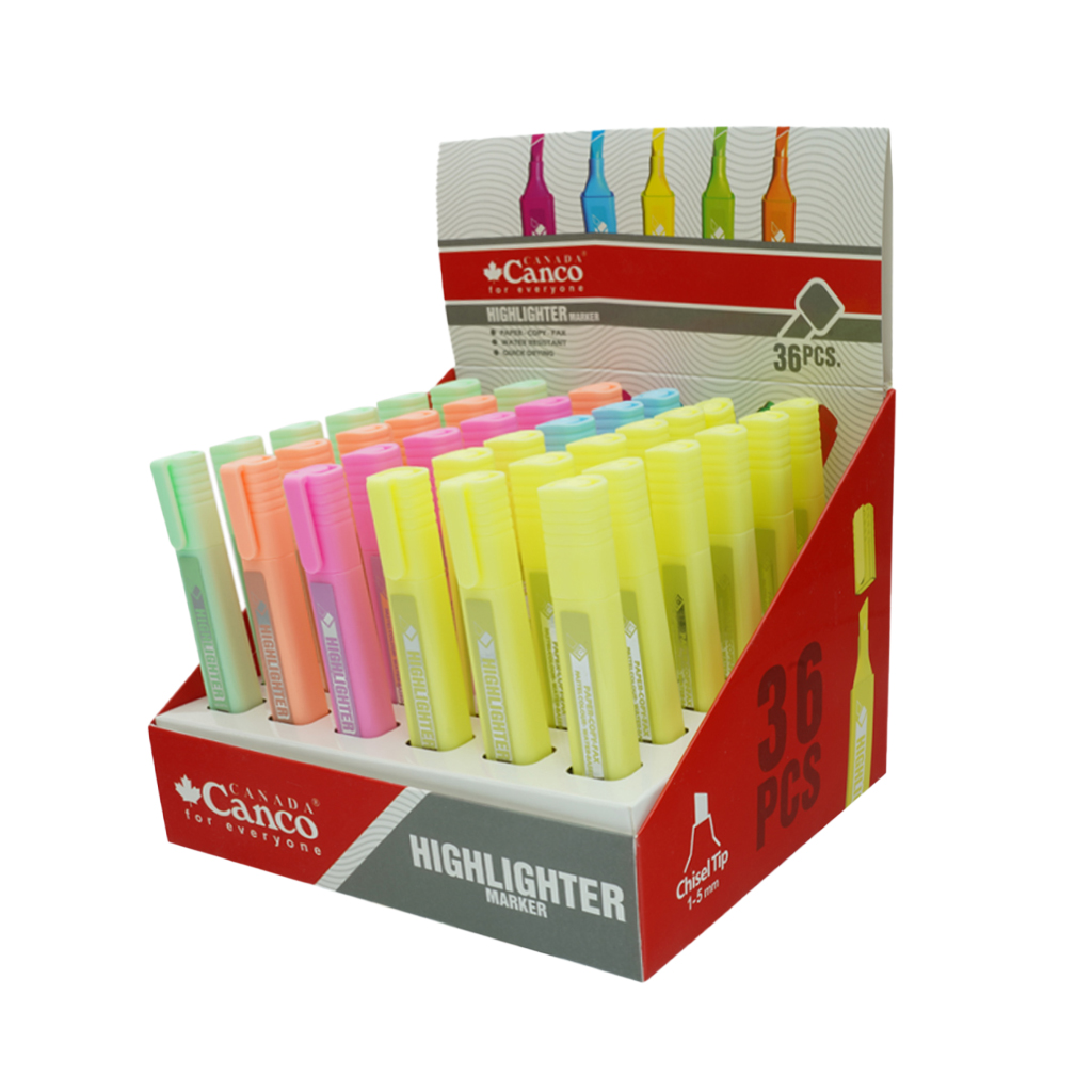 هایلایتر 36 عددی - پاستلی